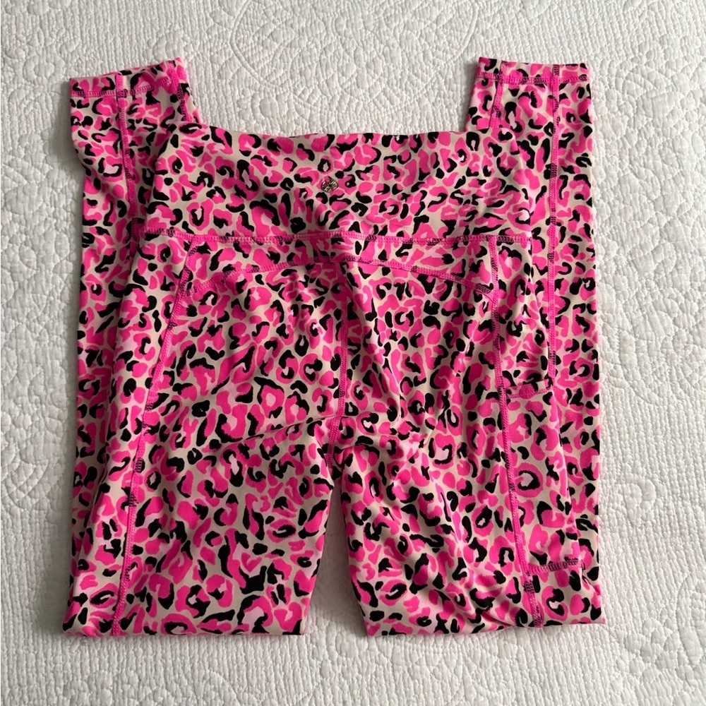 Lilly Pulitzer Weekender Leggings Pink Topaz - Picture 3 of 4